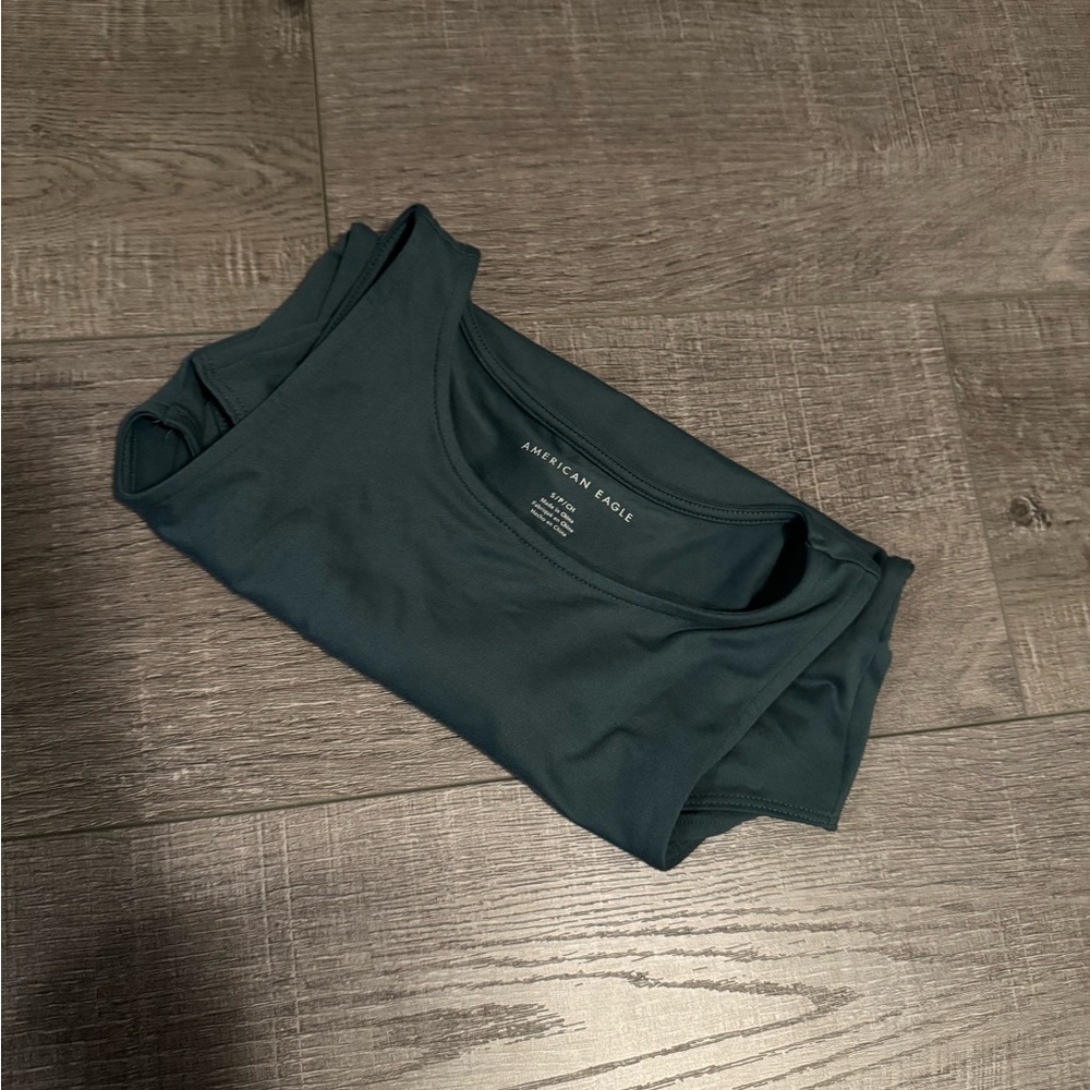 American Eagle teal bodysuit